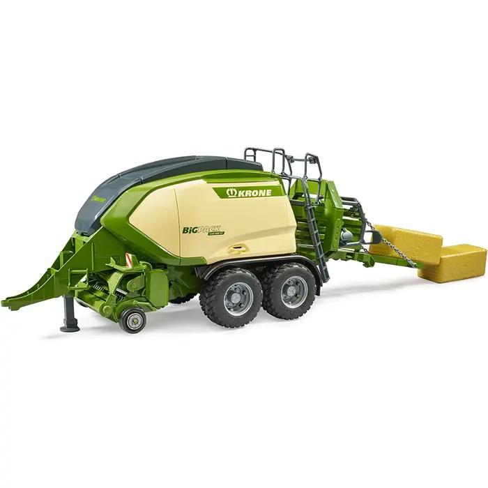 bruder-krone-big-pack-1290hdp-vc-model-vehicle-green-with-2--37037-02033-w.webp
