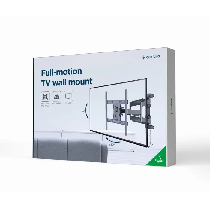 gembird-wm-75st-01-full-motion-tv-wall-mount-32-75-45-kg-36414-tvagemuch0038.webp