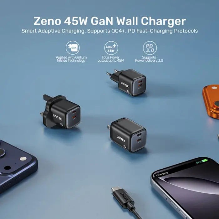 unitek-wall-charger-2x-gan-45w-2xusb-c-pd-30-qc-34072-ladutksic0040.webp