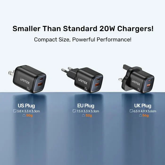 unitek-wall-charger-2x-gan-usb-a-usb-c-20w-black-14004-ladutksic0039.webp